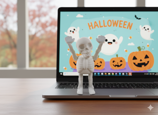 The Tiny Terrors Skeleton - Your Pocket-Sized Partner in Crime!